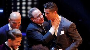 Florentino quebra silêncio sobre saída de Cristiano Ronaldo: «Ninguém dava mais que 100 milhões»