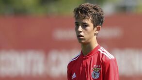 Benfica triunfa com bis de Hugo Félix, irmão de João Félix