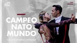 Sérgio Lourenço e Cátia Cerqueira conquistam bronze no Mundial de Danças de Salão