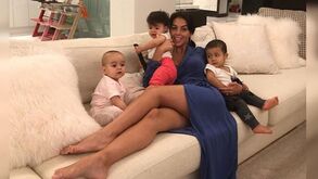 Georgina mostra como é casa de Cristiano Ronaldo em Itália