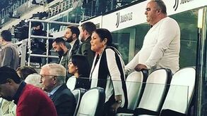 Mãe e namorada de Cristiano Ronaldo juntas a ver o jogo da Juventus