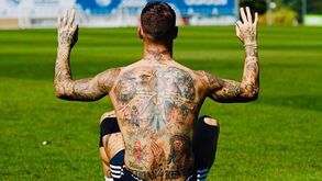 É difícil contar as tatuagens de Sergio Ramos 