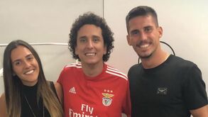Ator da 'Porta dos Fundos' equipado à Benfica