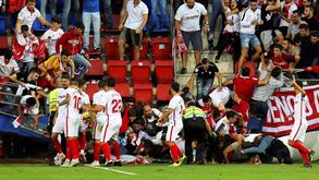 Pânico no Eibar-Sevilha: Bancada colapsa e provoca vários feridos