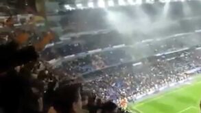 Adeptos do Real Madrid bem chamaram por Ronaldo mas o resultado foi o mesmo...