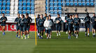 Primeiras imagens de Solari a treinar o Real Madrid