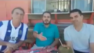 Bolsonaro surge em vídeo com a camisola do FC Porto