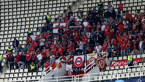 Encarnados invadem Amesterdão