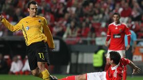 Manduca recorda jogo com o Benfica em 2009: «Cheguei ao banco e adormeci»