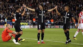 Suspeitas de resultado combinado no Paris SG-Estrela Vermelha