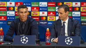 Allegri: «Cristiano é o melhor avançado-centro do Mundo...»