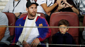 A imagem de Messi com o filho mais velho que mereceu mensagem especial