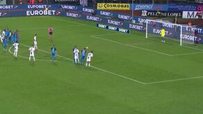 O primeiro penálti de Cristiano Ronaldo pela Juventus