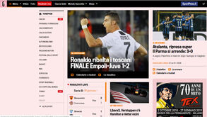 Imprensa italiana (e espanhola) rendida à exibição de Ronaldo