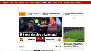 O que diz a imprensa espanhola: Suárez atira Lopetegui para o desemprego