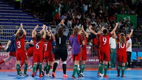 Portugal medalha de ouro no futsal feminino nos Olímpicos da Juventude