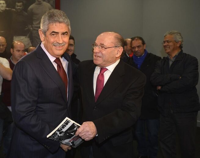 Luís Filipe Vieira no Parlamento em homenagem a campeões ...