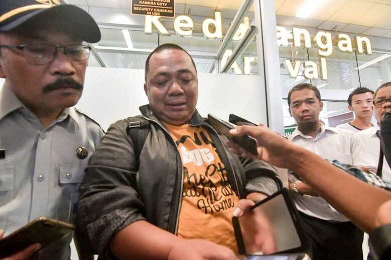 Sony Setiawan não entrou em voo fatal na Indonésia por causa do trânsito