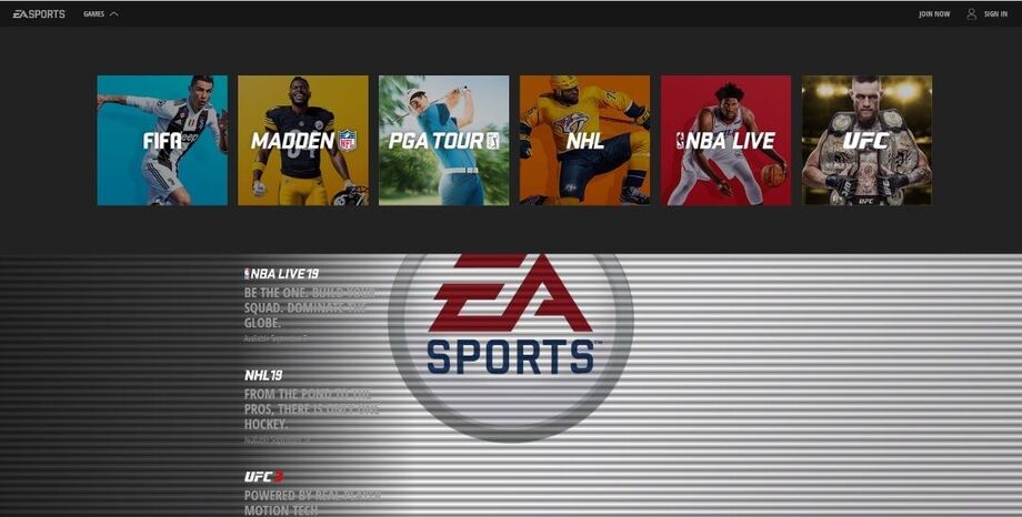 EA Sports volta a colocar imagem de Ronaldo no seu site