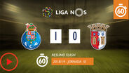 O FC Porto-Sp. Braga visto em 60 segundos