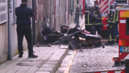 Incêndio em prédio faz um morto na baixa do Porto