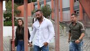 Marco Gonçalves foi a tribunal acompanhado de 'Macaco', cabecilha da claque do FC Porto