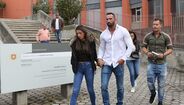 Marco Gonçalves foi a tribunal acompanhado de 'Macaco', cabecilha da claque do FC Porto