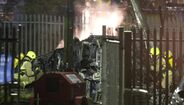 Helicóptero do dono do Leicester despenha-se e incendeia-se junto ao estádio	