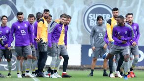 Duas baixas no último treino para a receção ao Sp. Braga