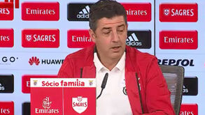 Rui Vitória comenta telefonema entre Luís Filipe Vieira e César Boaventura