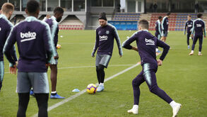 Messi já treina mas deve falhar deslocação ao terreno do Rayo Vallecano