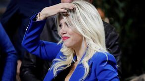 Wanda Nara dá 'recado' a Cristiano Ronaldo: «Gostava de o ver sentadinho no banco...»