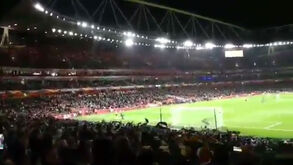 Leões fazem-se ouvir bem alto no Emirates