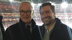 Ranieri foi ver o Sporting defrontar o Arsenal ao lado de... Madeira Rodrigues