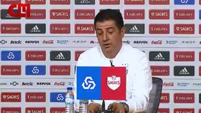 Rui Vitória tem a confiança dos jogadores do Benfica? «Ui, isso é claro como a água»