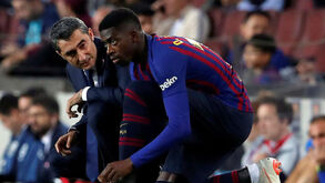 Balneário do Barcelona cansado da atitude de Dembélé