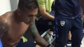 Imagens mostram aflição no balneário do Boca Juniors