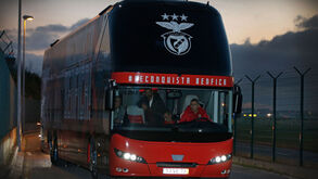 Equipa do Benfica já chegou a Lisboa depois da derrota em Munique