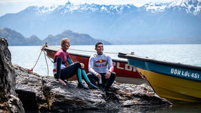 Red Bull Cliff Diving à conquista da Patagónia