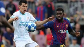 Umtiti será submetido a tratamento no joelho esquerdo no Qatar