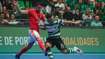 Sporting vence Benfica na Luz e lidera o campeonato de futsal