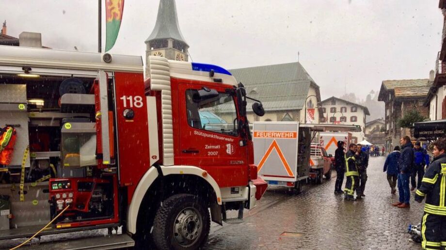 Explosão em Hotel de Zermatt, na Suíça