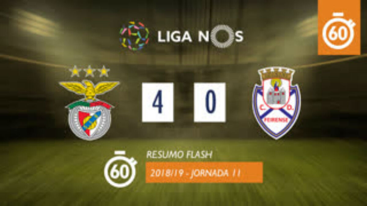 O resumo do Benfica-Feirense (4-0) - Vídeos - Jornal Record