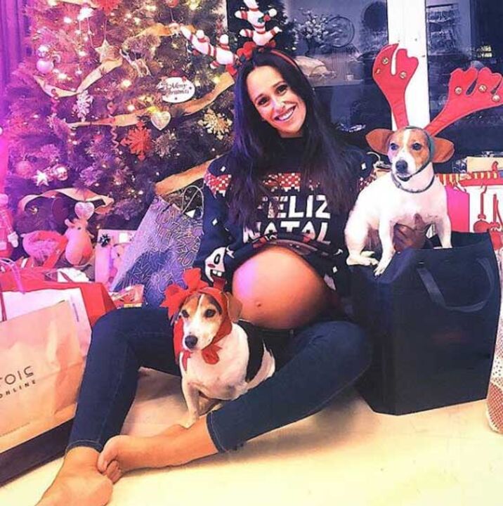 Rita Pereira publica foto nua para assinalar o nono mês de gravidez