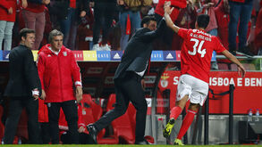 Festejos com Rui Vitória