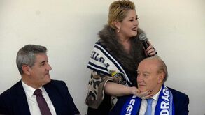 Pinto da Costa, Rebeca e as 'Caldas de Bordalo': presidente do FC Porto viveu dia... diferente 