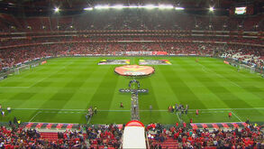 Claques do Benfica em silêncio durante 30 minutos