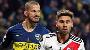 Benedetto provocou jogador do River Plate e... deve ter-se arrependido