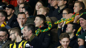 Adeptos do Watford exibem cobras insufláveis para 'picar' Marco Silva