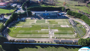 Assim está o estádio que receberá o Montalegre-Benfica